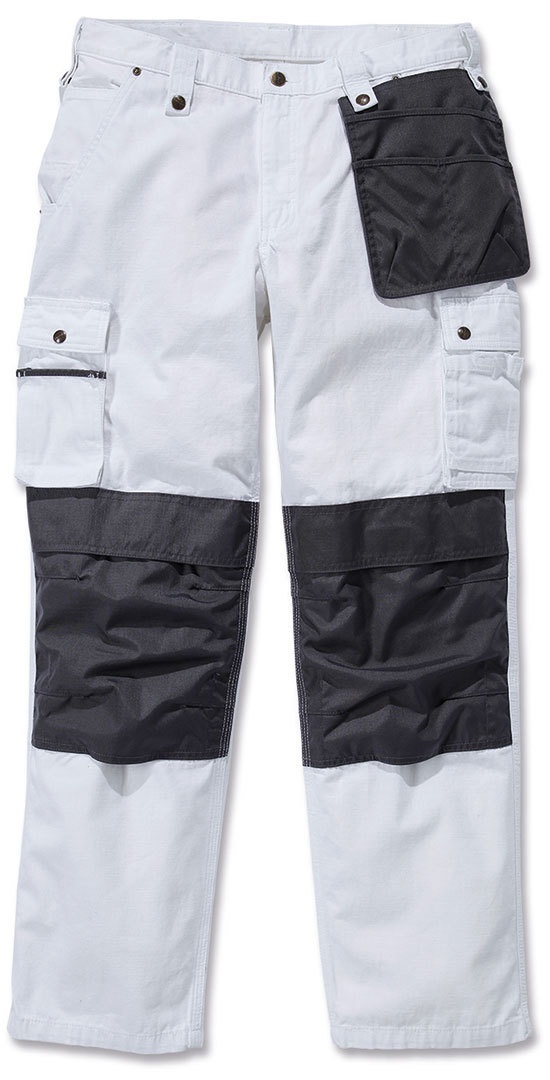 Carhartt Multi Pocket Ripstop Broek, wit, 42 Voorman