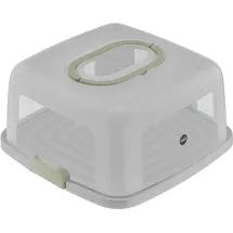 Emsa Kuchenaufbewahrungsbox rechteckig grün 37 x 33 cm 2-tlg.