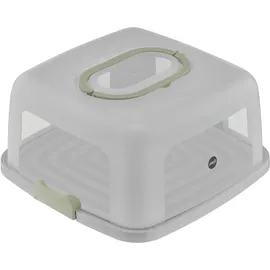 Emsa Kuchenaufbewahrungsbox rechteckig grün 37 x 33 cm 2-tlg.