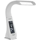 monzana LED Schreibtischlampe Lilly, Weiß