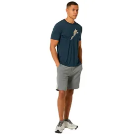super.natural Duck Dive Tee Kurzarm-T-Shirt Blau/Blau XXL