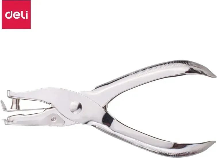 deli Lochzange, Büroartikel, silber, 1er-Pack