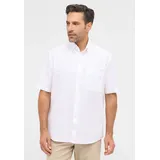 Eterna COMFORT FIT Linen Shirt in weiß unifarben, weiß, 45
