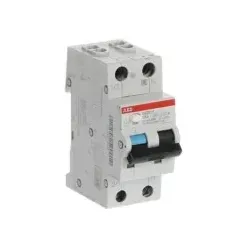 ABB DS201TB16A30 DS201AT-B16/0, 03 FI/LS-Schalter 6kA, 1P+N, Typ A, Bahn, B16, 30mA 2CSR255188R1165