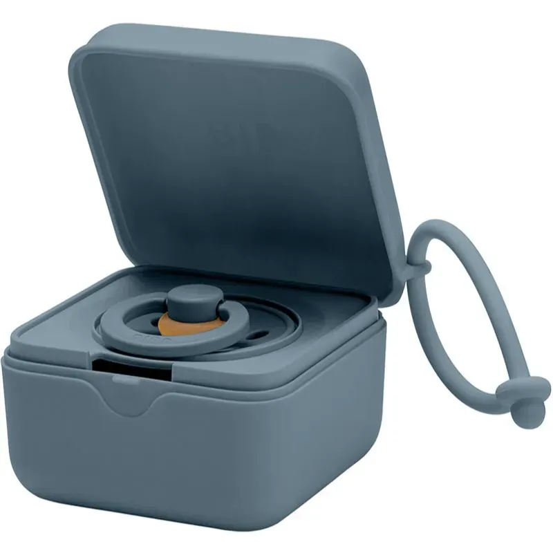 BIBS Dummy Case Schnullerbox Petrol 1 St.