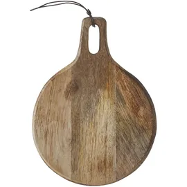 Mica decorations Duko Tranchierbrett Holz 1-tlg. 1 x 29 x 22 cm Braun