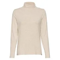 CAMEL ACTIVE Langarmshirt mit Rollkragen in Beige | Gr.: