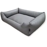 4L Textil Hundekorb Mario 120 x 90 cm grau