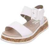 Rieker Mode Womens Sandals 38 Weiß - 38 EU