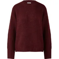 s.Oliver Strickpullover im Relaxed Fit Rot 48