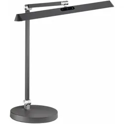 FABAS LED-Tischleuchte Beba Alu, Eisen, Stahl & Metall Grau Anthrazit