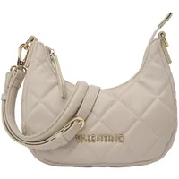 Valentino Ocarina Shoulder Bag Leather Ecru