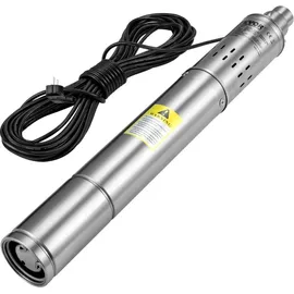 Vevor 3" Tiefbrunnenpumpe 550W max. Durchfluss 35 L/min max. Förderhöhe 108 m sandbeständig