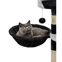 LIONTO Liegemulde für Kratzbäume Ø 15 cm Tiefe, schwarz