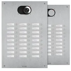 Comelit IX0327 Frontplatte Switch, 27 Teilnehmer, 3-reihig, V4A