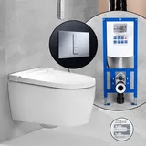 Geberit AquaClean Sela Komplett-SET Dusch-WC mit neeos Vorwandelement,, 146220JT1+16791CR#SET,