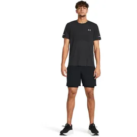 Under Armour Launch 2in1 Laufshorts Herren 001 black/black/reflective XL