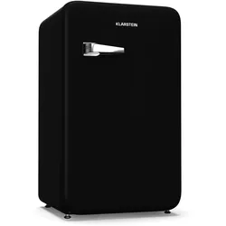 Audrey Evo Kühlschrank   112L   Retro-Design   leise   kompakt   3 Farben Schwarz 112_Ltr