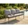 LC Garden Como 3-Sitzer  Grau