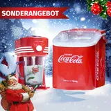 SALCO Eiswürfelmaschine »EIS-2024 - Eiswürfelbereiter und Slush- and Crushed Ice Maker«, COCA-COLA ICE CUBE MAKER rot