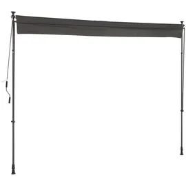 Konifera Klemmmarkise 400 x 150 cm Anthrazit
