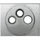 Legrand 771389 3Loch Hirschm. Galea soft alu