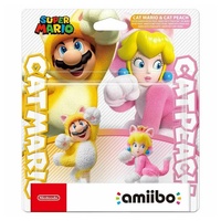 Nintendo amiibo & Super Mario Collection Cat Mario Katzen-Mario - Katzen-Peach
