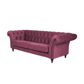 Soho Einzelsofa Churchill ¦ lila/violett ¦ Maße (cm): B: 252 H: 79 T: 100.0
