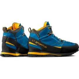 La Sportiva Boulder X Mid GTX blue/yellow 37