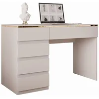 Lukmebel Schreibtisch AURORA KASCHMIR mit Schubladen