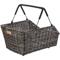 Basil Cento Rattan Look schwarz