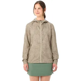 Vaude Women's Adlux Air Jacket, Fahrrad Windjacke, linen,