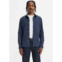 Levi's Battery Slim Langarmhemd Naval Academy XL