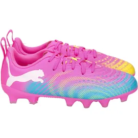 Puma Future 9 Play AG/FG Kinder Poison Pink/Sun Stream/Bright Aqua 29