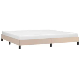 vidaXL Bettgestell 200 x 200 cm Braun