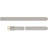 Garmin Quickfit-armband, Silikon (tauchset 3-teilig) heller sand/champagner 20 mm