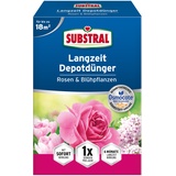 SUBSTRAL Langzeit Depotdünger für Rosen & Blühpflanzen, 750g (75030)