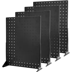 VEVOR 4x Stecktafel Displayständer 440x330x114mm Präsentationsständer Schwarz