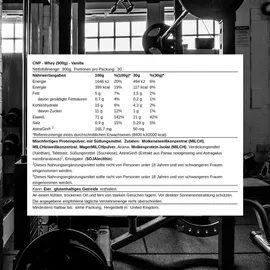 CNP Whey Vanille Pulver 900 g