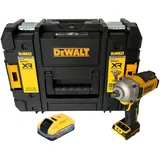 DeWalt DCF 891 NT Akku Schlagschrauber 18 V 1084 Nm 1/2" Brushless + 1x Powerstack Akku 5,0 Ah + TSTAK - ohne Ladegerät