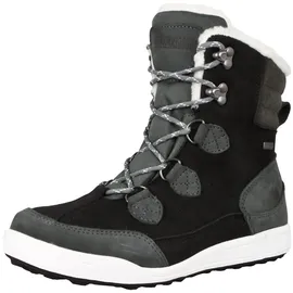 Guggen Mountain Winterstiefel Uni in Schwarz-Grau, | schwarz 37