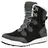 Guggen Mountain Winterstiefel Uni in Schwarz-Grau, | schwarz 37