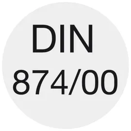 FORUM Haarlineal din 874/00 100 mm