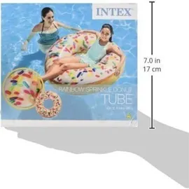Intex Schwimmreifen Sprinkle Donut Tube, ab 9 Jahre, 114cm
