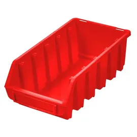 ADB Sichtlagerkasten Kunststoff 212x116x75 mm rot