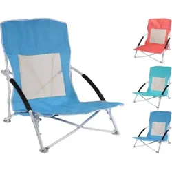 Koopman STRANDMAT MET RUGSTEUN STREEP