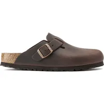 Birkenstock Boston Nubukleder geölt schmal habana 39