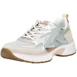 Gabor Damen Sneaker Weiß/Silber 37,5