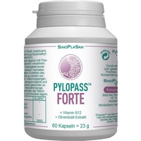 SinoPlaSan GmbH Pylopass FORTE 200 mg+Vit.B12+Olivenblattextr.Kps.