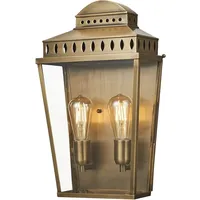 Elstead Lighting Elstead Mansion House Außen-Wandleuchte E27 2-fach Gealtertes
